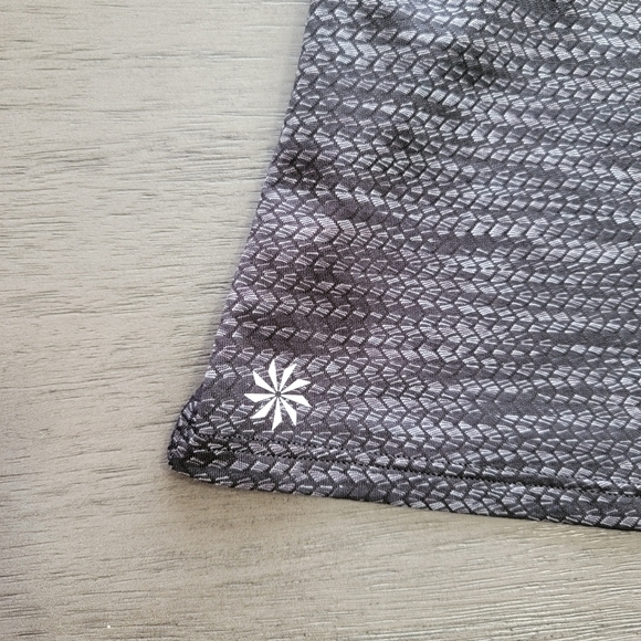 Athleta Black & Grey Racerback Tank‎ Top Size M - Picture 4 of 9